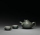 A Set of Tea Ware by 
																	 Zhu Kexin